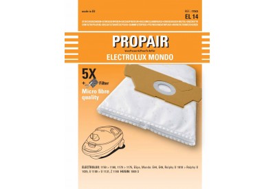 Σακούλες ηλεκτρικής σκούπας propair Electrolux Mondo